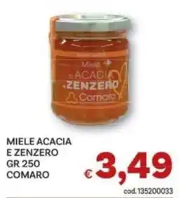 Vivo Supermercati Miele Acacia e Zenzero Comaro offerta
