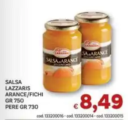 Vivo Supermercati Salsa Lazzaris arance/fichi offerta