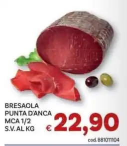 Vivo Supermercati Bresaola punta d'anca offerta