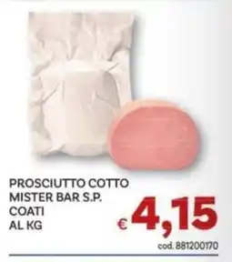 Vivo Supermercati Prosciutto cotto Mister Bar S.P. offerta