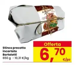 Interspar Stinco precotto incartato Bortolotti offerta
