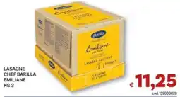 Vivo Supermercati Lasagne chef Barilla Emiliane offerta
