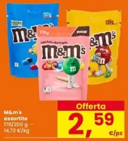 Interspar M&M's assortite offerta
