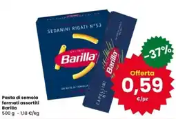 Interspar Pasta di semola Barilla offerta