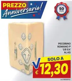 Vivo Supermercati Pecorino Romano I° offerta