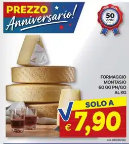 Vivo Supermercati Formaggio Montasio offerta