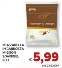 Vivo Supermercati Mozzarella in carrozza Soavegel offerta