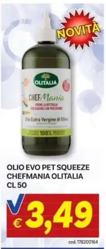 Vivo Supermercati Olio evo pet squeeze chefmania olitalia offerta