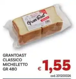 Vivo Supermercati GranToast classico offerta
