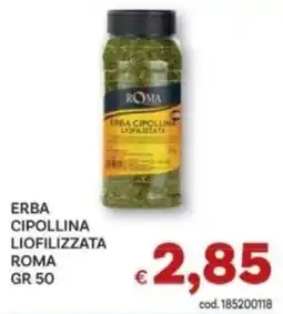 Vivo Supermercati Erba cipollina liofilizzata Roma offerta