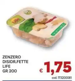 Vivo Supermercati Zenzero disidr.fette life offerta