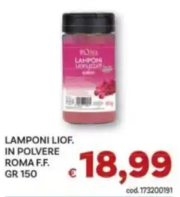 Vivo Supermercati Lamponi liof. in polvere Roma F.F. offerta