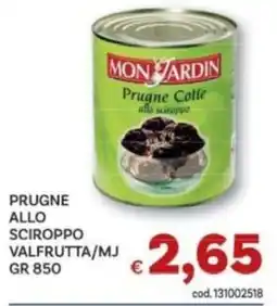Vivo Supermercati Prugne Colte allo sciroppo offerta