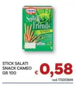 Vivo Supermercati Stick salati snack Cameo offerta