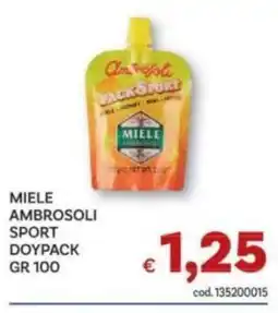 Vivo Supermercati Miele Ambrosoli Sport offerta