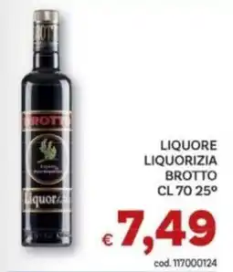 Vivo Supermercati Liquore Liquorizia Brotto offerta