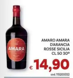 Vivo Supermercati Amaro amara rosse sicilia offerta