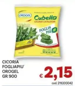 Vivo Supermercati Cicoria foglia piu' Orogel offerta