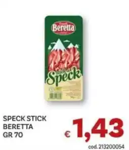 Vivo Supermercati Speck stick Beretta offerta
