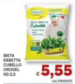 Vivo Supermercati Bieta erbetta cubello orogel offerta