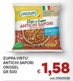 Vivo Supermercati Zuppa virtu' antichi sapori orogel offerta