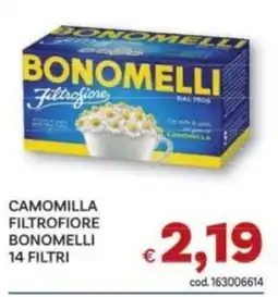 Vivo Supermercati Camomilla filtrofiore Bonomelli offerta