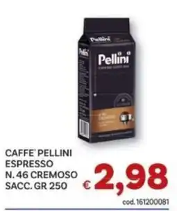 Vivo Supermercati Caffè Pellini Espresso N. 46 Cremoso offerta