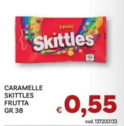 Vivo Supermercati Caramelle Skittles Frutta offerta