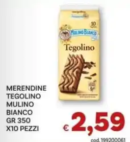 Vivo Supermercati Tegolino Mulino Bianco offerta
