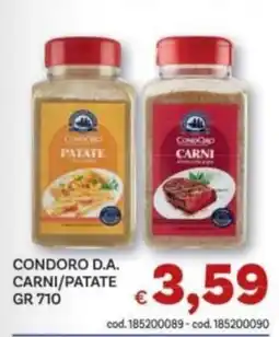 Vivo Supermercati Condoro D.A. Carni/Patate offerta