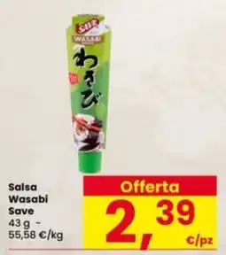 Interspar Salsa Wasabi Save offerta