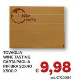 Vivo Supermercati Tovaglia wine tasting offerta