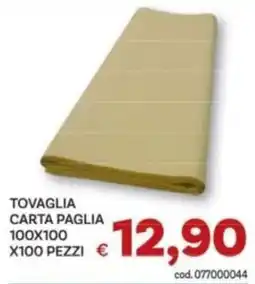 Vivo Supermercati Tovaglia carta paglia offerta