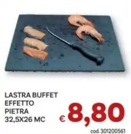 Vivo Supermercati Lastra buffet effetto pietra offerta