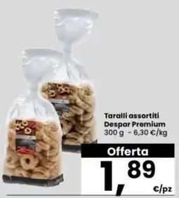 Interspar Taralli assortiti Despar Premium offerta