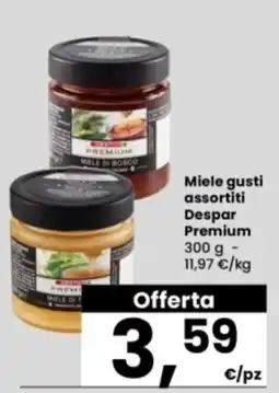 Interspar Miele gusti assortiti Despar Premium offerta