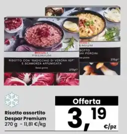 Interspar Risotto assortito Despar Premium offerta