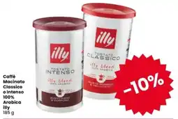 Interspar Caffè Macinato Classico o Intenso illy offerta