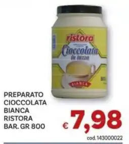 Vivo Supermercati Cioccolata bianca Ristora offerta