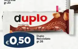 Marketpiù Duplo Nocciolato offerta