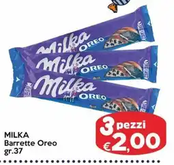 Marketpiù Milka Barrette Oreo offerta
