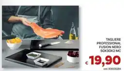 Vivo Supermercati Tagliere professional fusion nero offerta