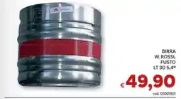 Vivo Supermercati Birra W. Rossl Fusto offerta
