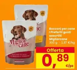 Interspar Bocconi per cane I Preferiti gusti assortiti Migliorcan offerta