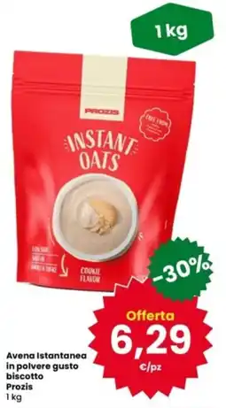 Interspar Avena istantanea in polvere gusto biscotto Prozis offerta