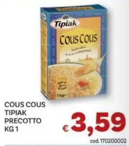 Vivo Supermercati Cous Cous Tipiak precotto offerta