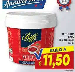 Vivo Supermercati Biffi Ketchup con pomodoro 100 offerta