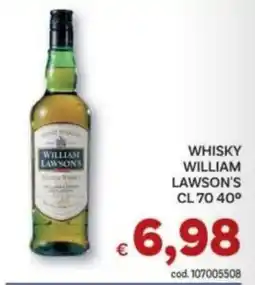 Vivo Supermercati Whisky William Lawson's offerta