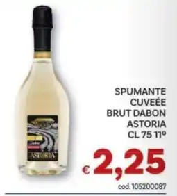 Vivo Supermercati Spumante cuvée brut dabon astoria offerta