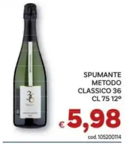 Vivo Supermercati Spumante metodo classico 36 offerta